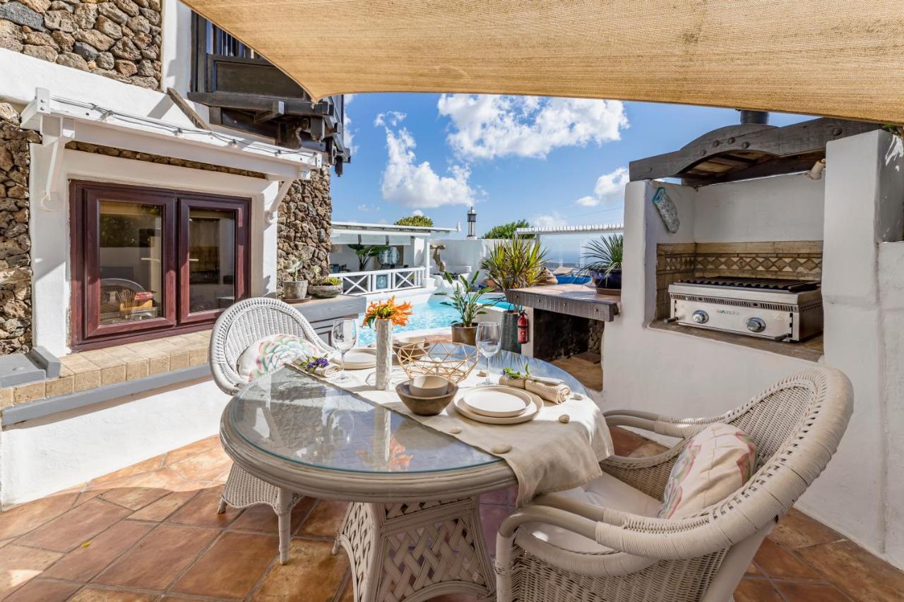 Deluxe Designer Historic Villa Via Lactea, Panoramic Sea Views, Own Private Heated Pool And Subtropical Garden La Asomada  Exteriör bild